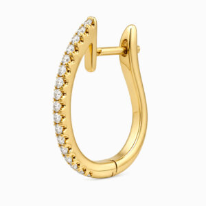 Argolla de Oro Amarillo con Diamantes