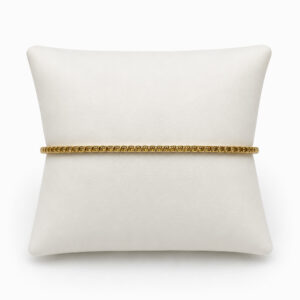 Pulsera Tennis de Oro Amarillo con Diamantes